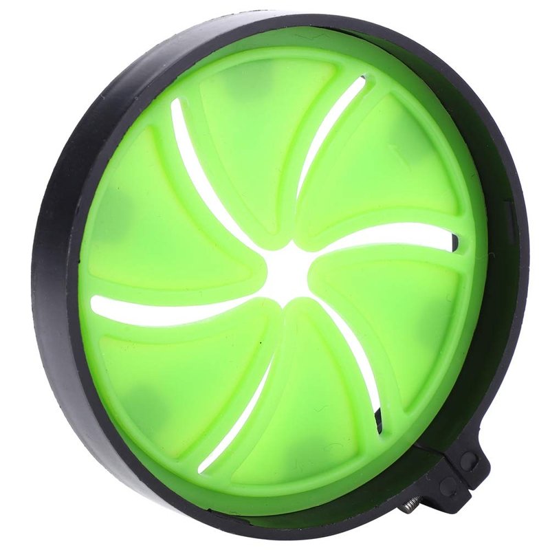 Locadence Paintball Loader Hopper, 7.8cm Diameter Green Black Petals Triangular Universal Paintball Rotor Feedgate, Paintball Speed Feed Gate Lid Hoppers Cover for Circular Lip Closure Hoppers