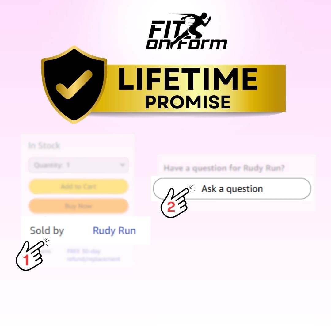 FIT ON FORM Infinity Weighted Hula Hoop for Adults Weight Loss - Smart Exercise Hola Circle Hoop for Women Abs Workout - 47 Inches