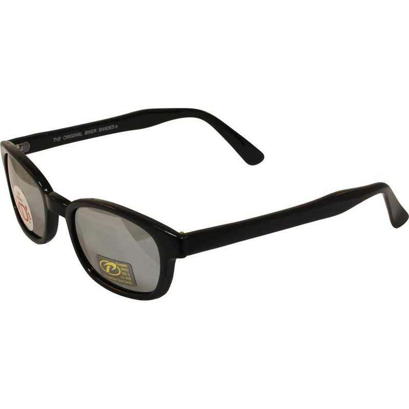 X-KD's Unisex-Adult Biker sunglasses Silver/Smoked One Size