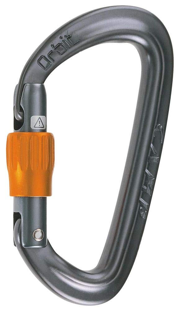 CAMP Orbit Lock Carabiner 3 Pack - Orange