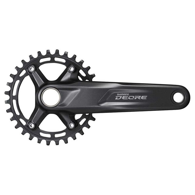 SHIMANO Unisex – Adult's M5100 Chain Set, Black, Standard Size