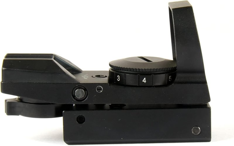 TACFUN Red Reflex Sight - 4 Reticles for Precision Shooting | 3/8" Dovetail Mount