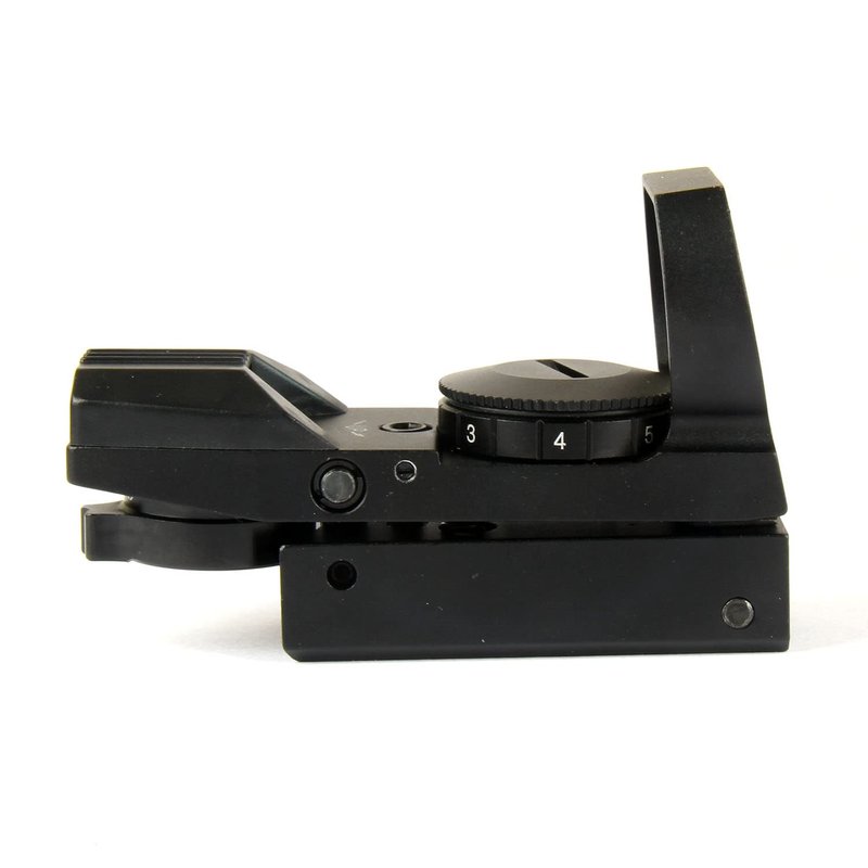 TACFUN Red Reflex Sight with 4 Reticles, 3/8" Dovetail Mount