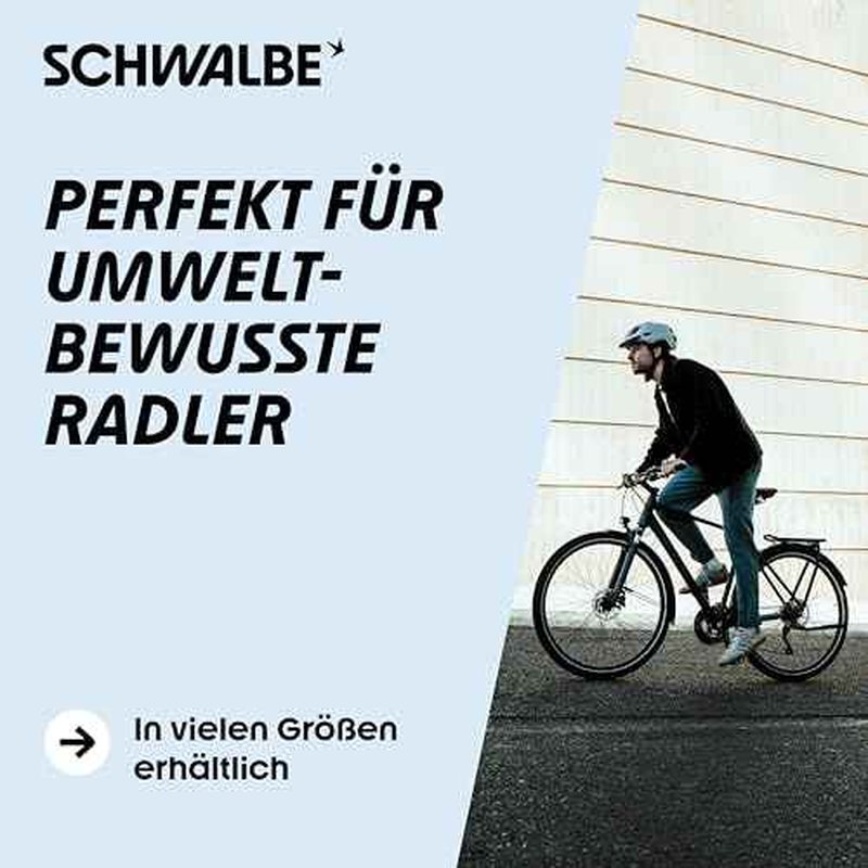 Schwalbe Green Marathon Tire - 26 x 1.50, Clincher, Wire, Black/Reflective, Performance Line, GreenGuard, TwinSkin,