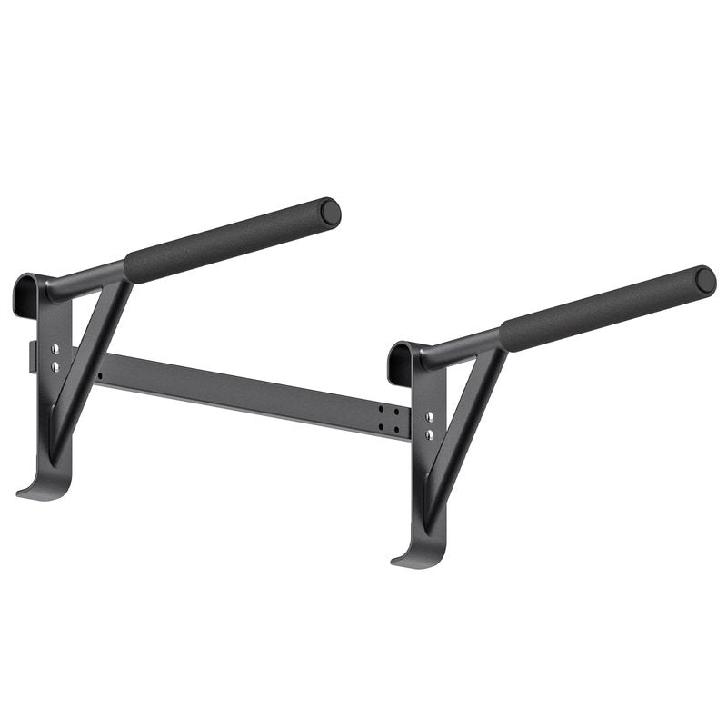 Kipika Gymnastic Stall Bar - 2"x2" Swedish Ladder with 1" Hole, Wall Mounted Pull-up Bar Ladder Suspension Trainer, Solid Wood Grips Gymnastics Training Bar for Home, Wall Gym, School