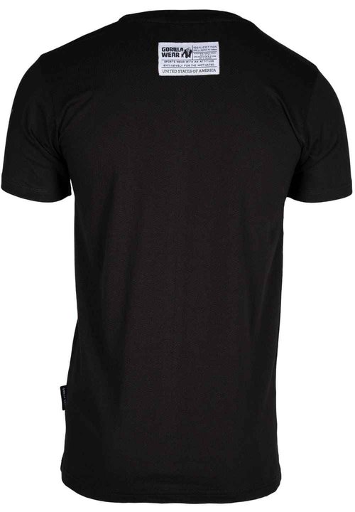 GORILLA WEAR Classic T-Shirt - Black/Gold Black/Gold S