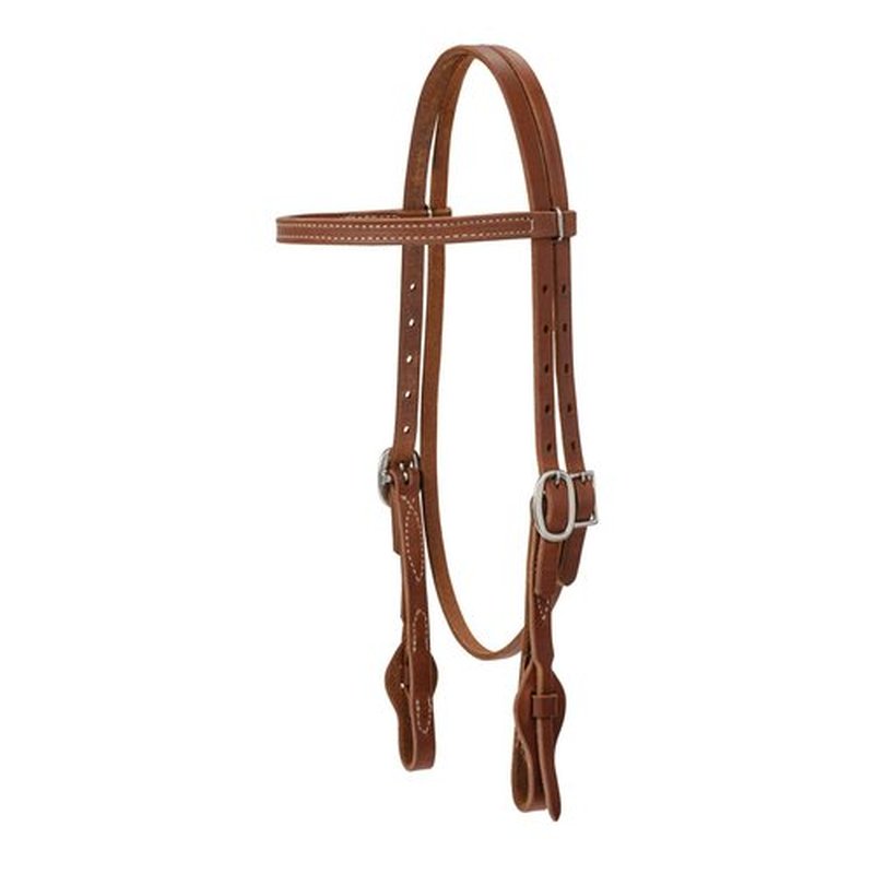 Weaver Leather ProTack Quick-Change Headstall, Browband