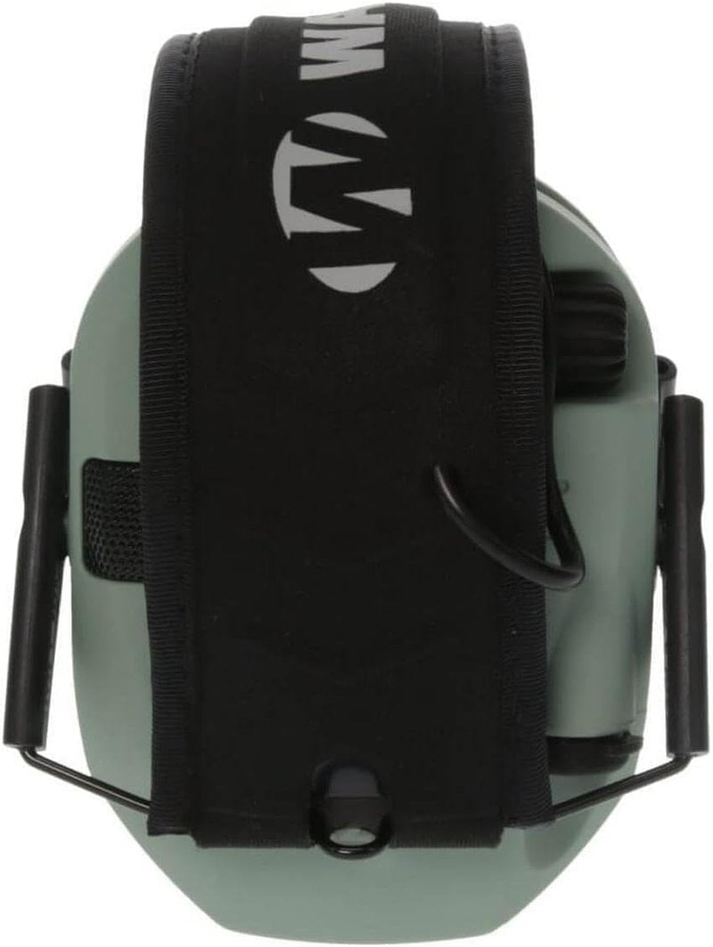Walker's Razor Slim Electronic Muff - Noise-Canceling Ear Protection for Shooting | Adjustable Fit