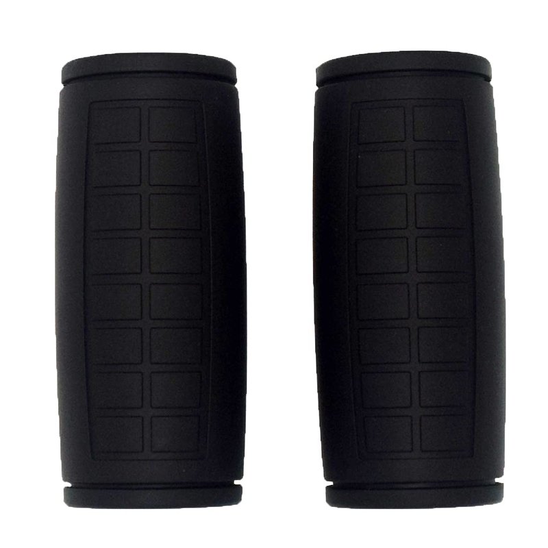 qibylift Pull Up Thick Bar Adapter, Weight Grips Bar Fit for Standard Barbell - Dumbell Handles, Silicone Rubber Barbell Grips for Weight Lifting Cable Attachments & Fitness Training (Black)