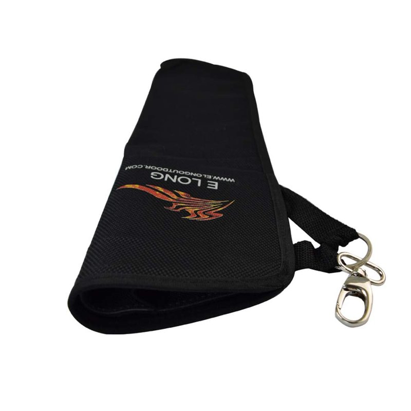 EOUS Archery Arrow Holder Hip Side Arrow Quiver Belt Clip Waist Quivers Bag Quiver for Arrows,Black