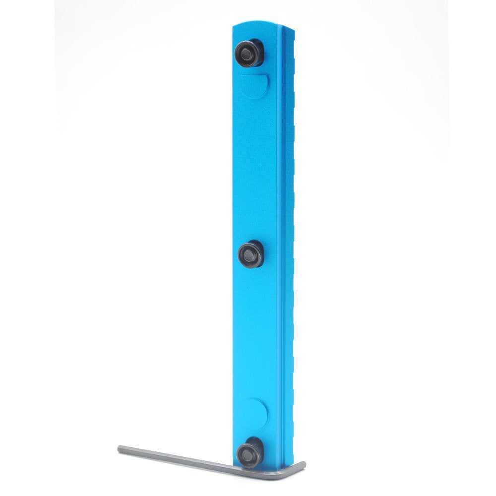 Keymod Rail Section Blue Color for Picatinny & Weaver Rail (13 Slots)