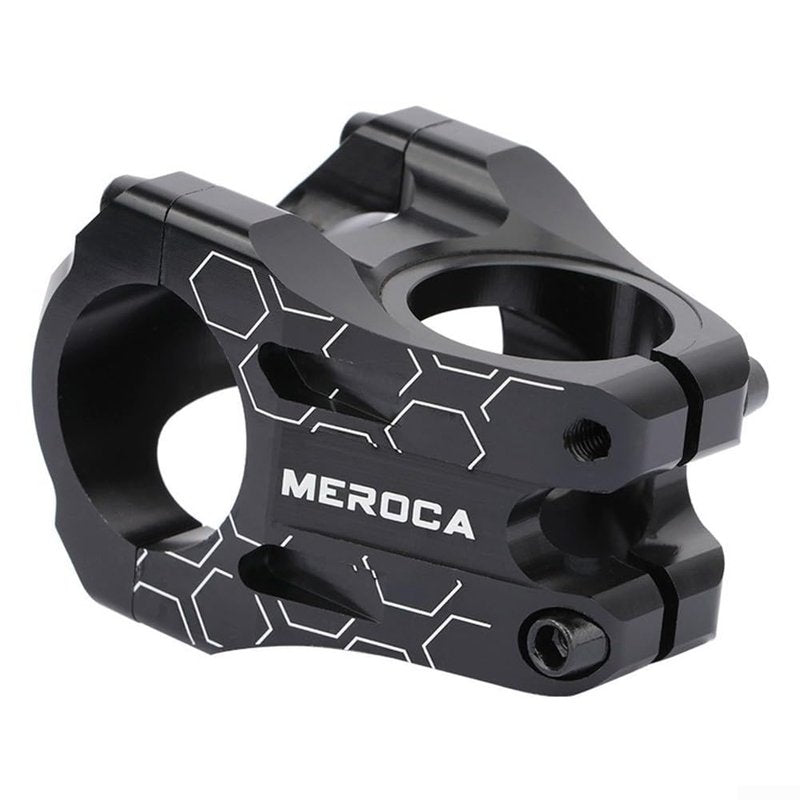 CNC Bicycle Handlebar Stem 35mm Short Mountain Bike Stem 31.8mm Aluminum Alloy for DH AM for Enduro Lightweight Hollow Design Easy Install(colorful)