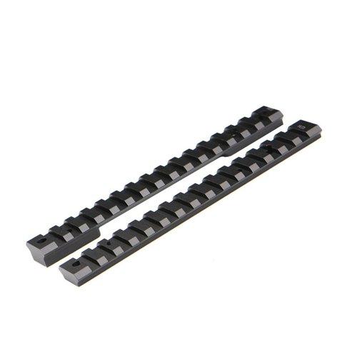 WARNE 7656M Howa Mini Action Mountain Tech Tactical Rail, Tapered 6-48 Screws, 7075/T6 Aluminum, Fits Picatinny and Weaver Style Mounts