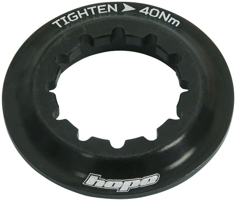 Hope Center Lock Disc Lockring Black, One Size