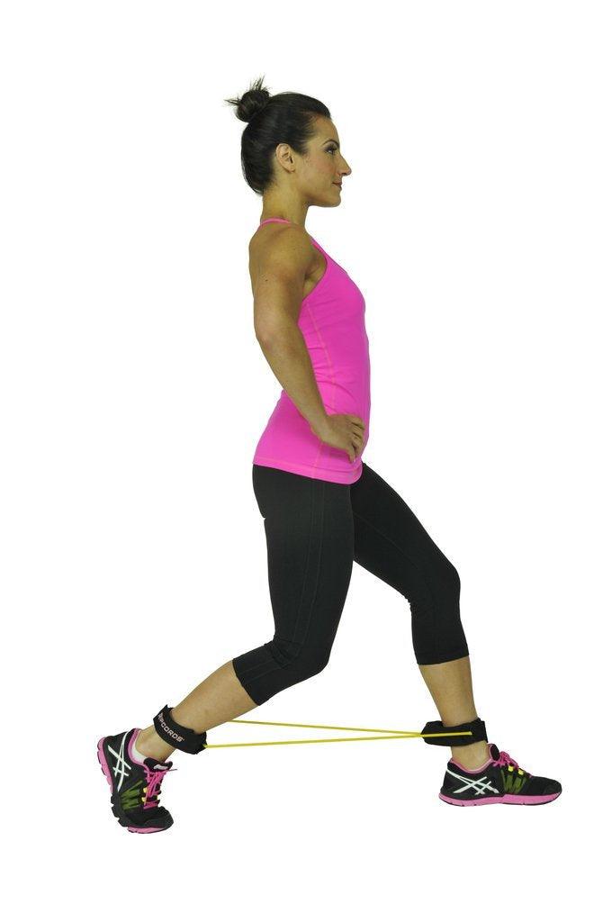 Ripcords Legcords Resistance Exercise Bands: Red Leg Cord