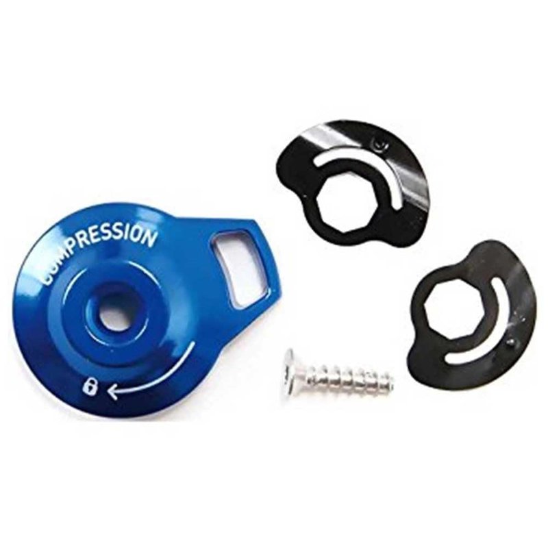 RockShox Reba & Bluto Compression Damper Knob Kit - Aluminum Fueling Easy, Precise Adjustment for MOCO DNA & MotionControl Forks
