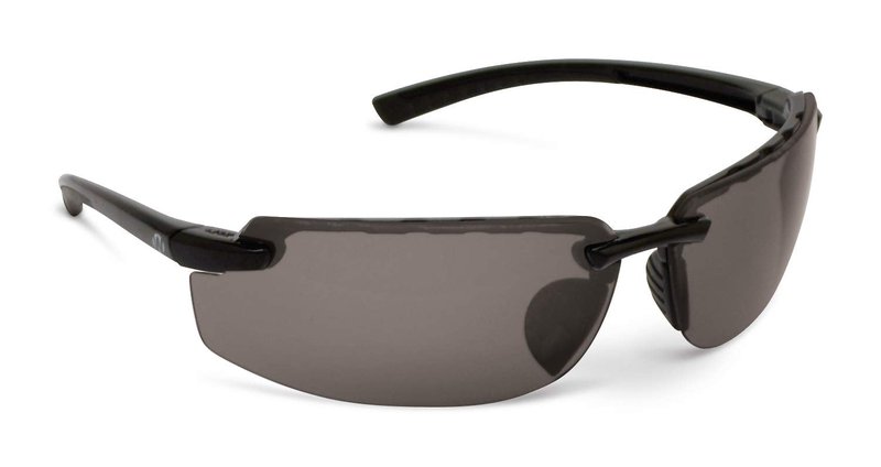 Walker's Safety Half Frame Safety Glasses Smoke,Multi,One Size,GWP-SF-8261-SM
