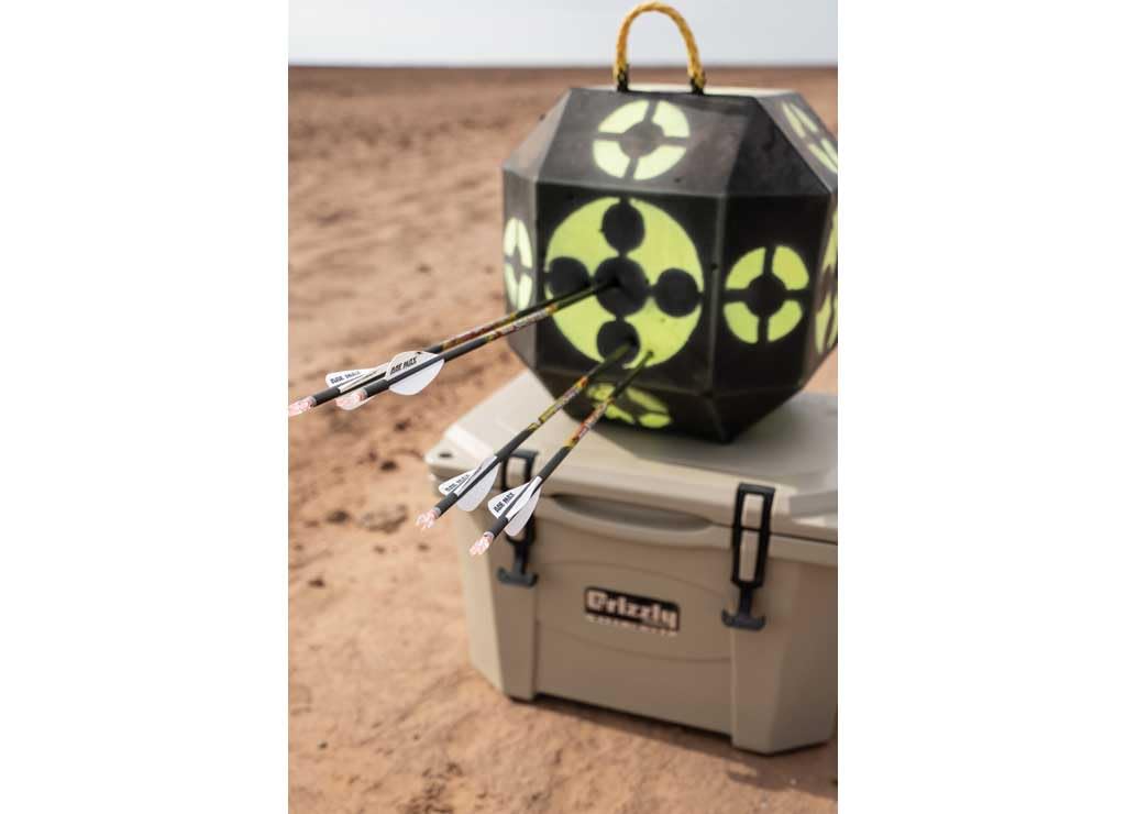 Rinehart 18-1 Archery Target, 18-Sided, Broadhead & Field Point Compatible