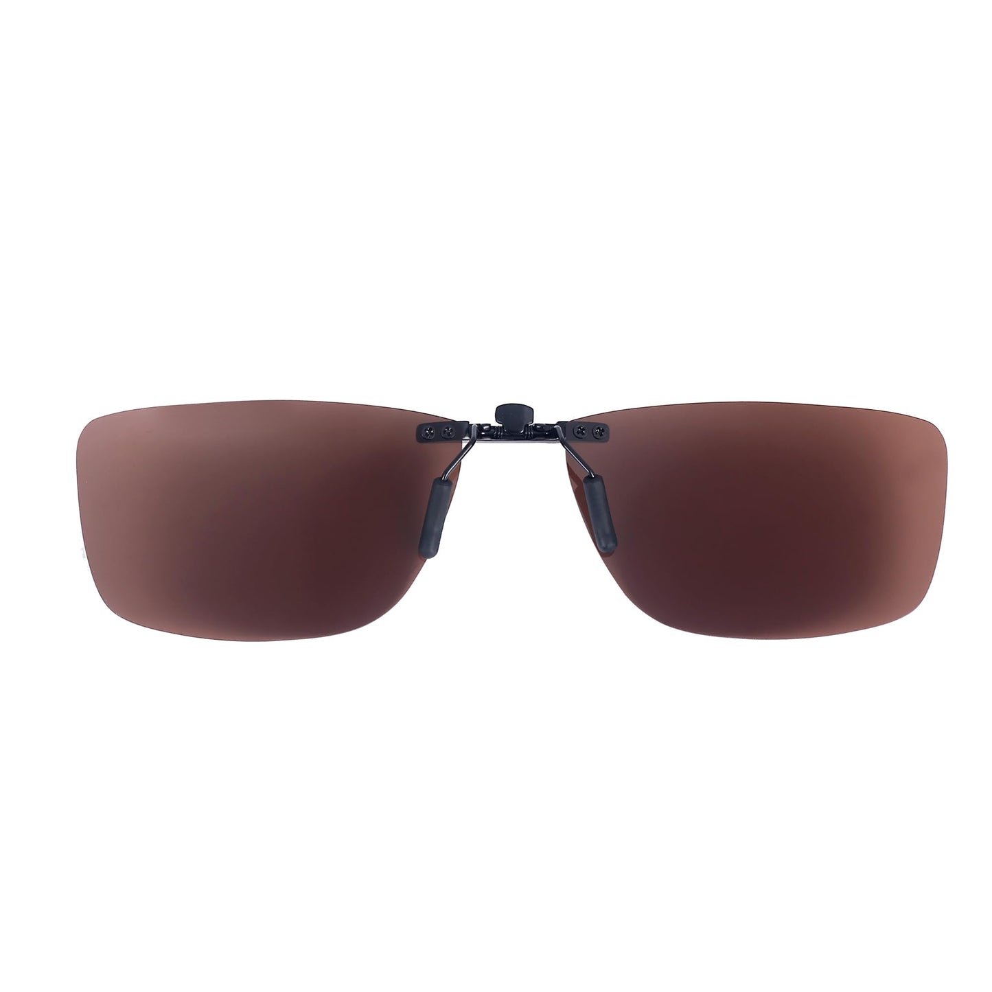 Polarized CLIP-ON Sunglasses for Oakley Ox3218 Socket 5.5 (Brown, 54 X 18)