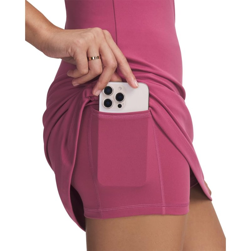 Under Armour Women's Motion Dress, (659) Fuchsia Dusk / / Dark Maroon, X-Small