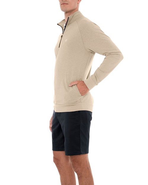 Three Sixty Six Mens Lightweight Dry Fit Pullover - Long Sleeve Half Zip Golf Jacket for Men