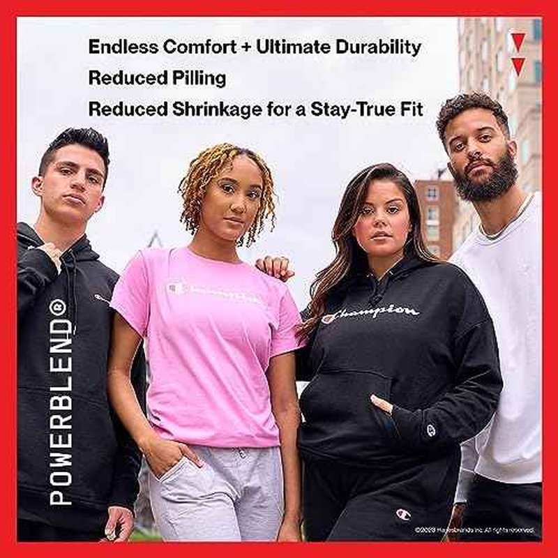 Champion Women's Sweatshirt, Fleece, Crewneck Sweatshirt, Warm Sweatshirt for Women (Plus Size Available)