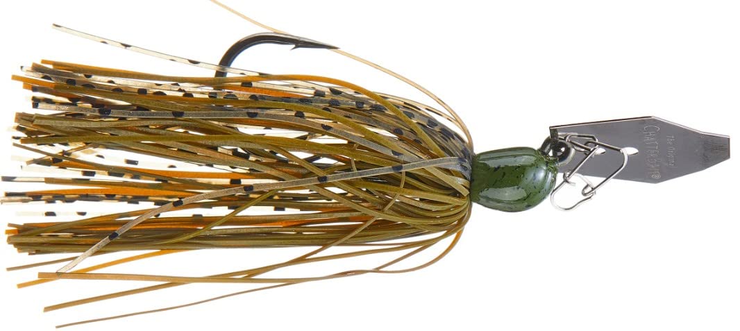 Z-MAN Chatter Bait Project Z Series Ez Skirt Mustad Hook, 1/2 oz, Sexier Shad