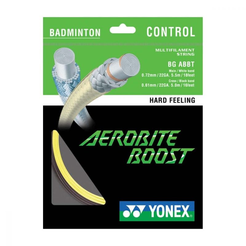 Yonex Aerobite Boost String (Grey/Yellow)
