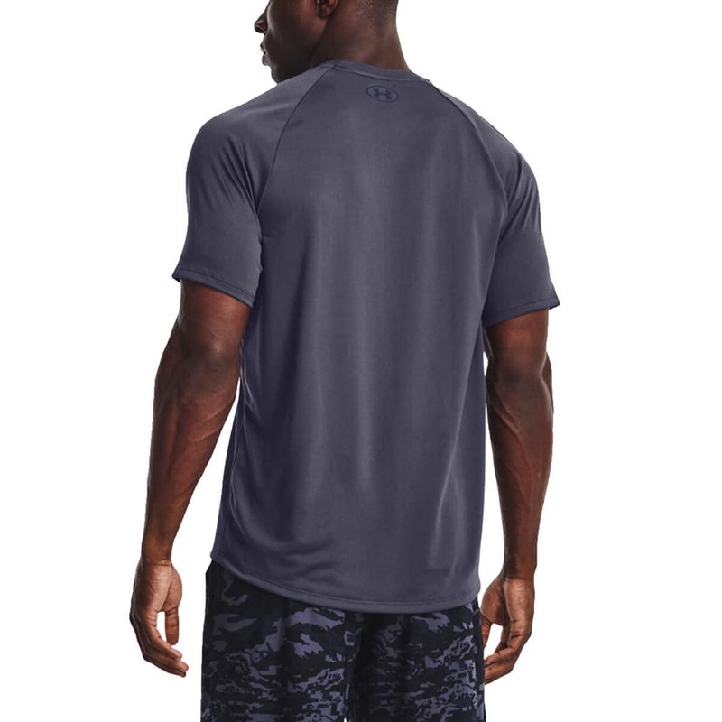 Under Armour Men's Tech 2.0 Short-Sleeve T-Shirt, (558) Tempered Steel / / Midnight Navy, 5X-Large