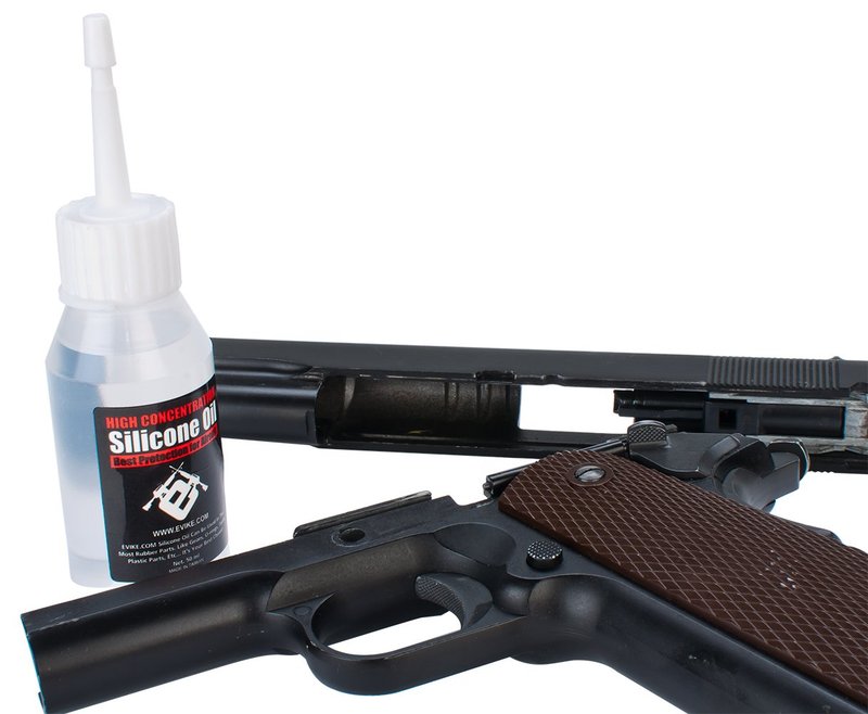 Evike - High Concentration Silicone Oil Lubricant for GBB Airsoft/AEG Guns (50ml) - (PID: 44392)