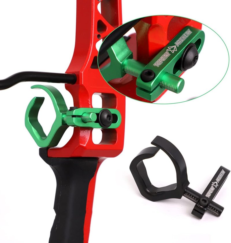 Bowfishing Arrow Rest - Aluminum Alloy for Right & Left Hand | Archery Accessory for Compound & Recurve Bows