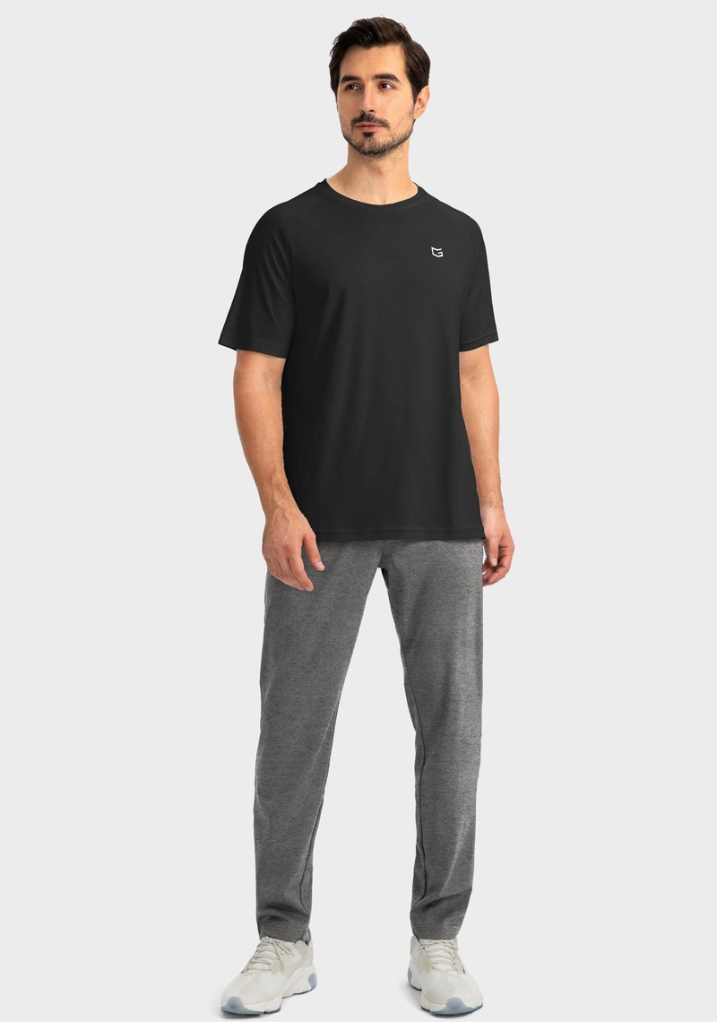 G Gradual Men's Sweatpants with Zipper Pockets Tapered Joggers for Men Athletic Pants for Workout, Jogging, Running (Heathered Brown Light, XX-Large)