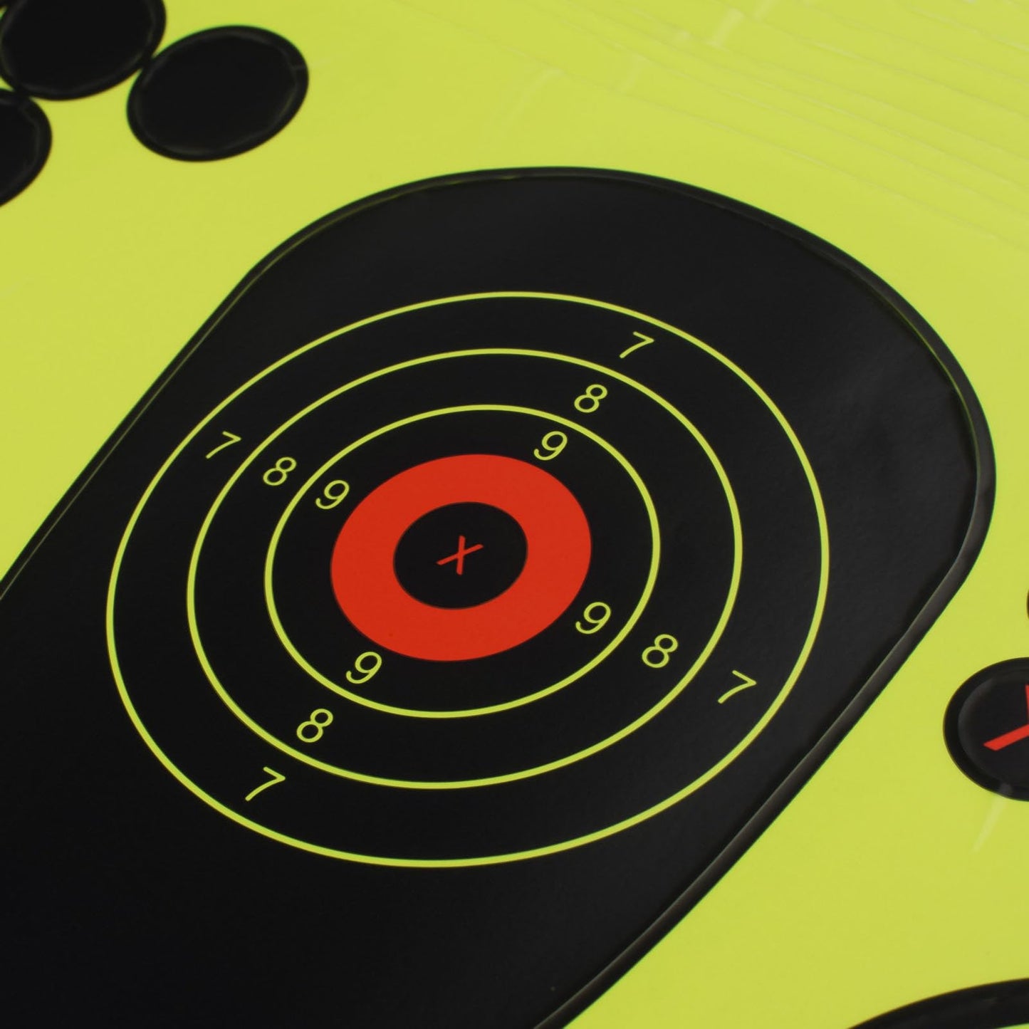 SKLK-SEL 12x18 inch Silhouette Splatter Targets -Easily See Your Shots Burst Bright When Hitting Target for BB Guns, airguns, Rifles, Indoor and Outdoor Ranges -10 Pack