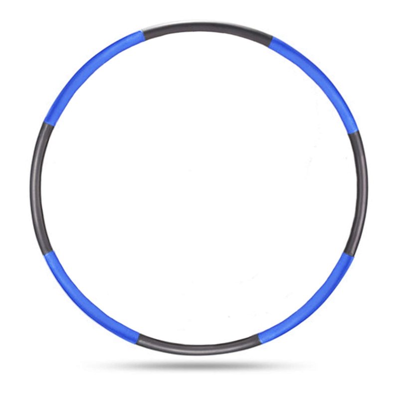 Auoxer Fitness Exercise Weighted Hoops, Lose Weight Fast by Fun Way to Workout, Fat Burning Healthy Model Sports Life, Detachable and Size Adjustable Design