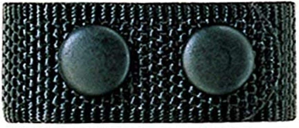 Bianchi Belt Keeper AccuMold - Durable Black Snap Design | Pack of 4, 2.25 in.