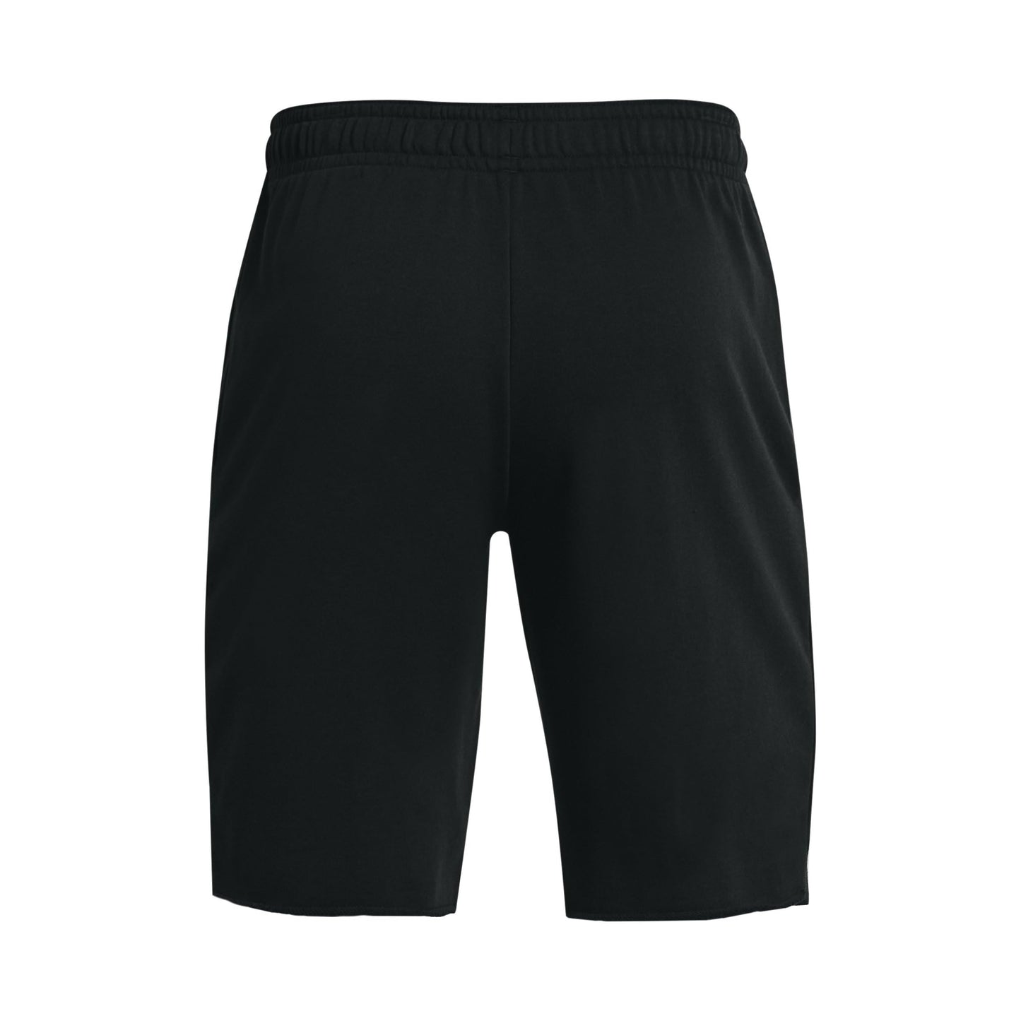 Under Armour Mens Rival Terry Shorts , Black (001)/Onyx White , Small