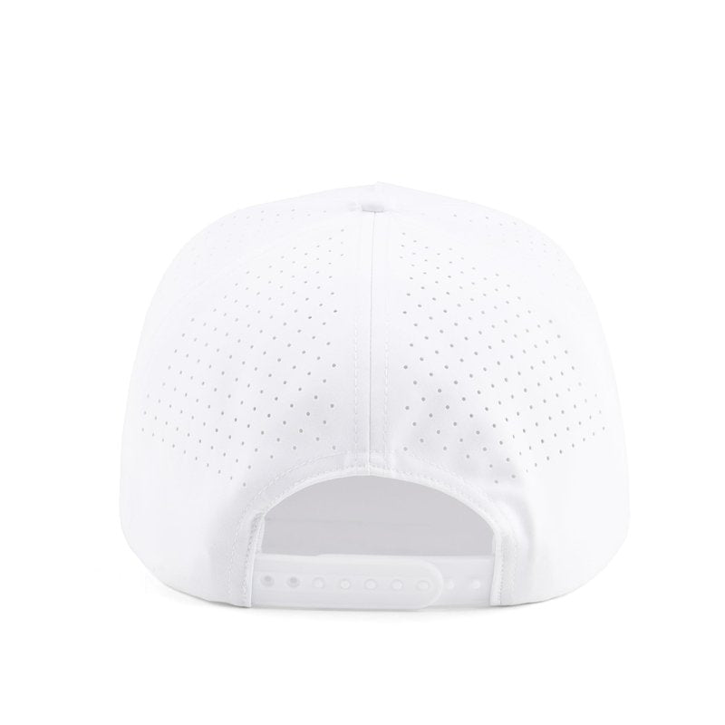 Old Glory American Flag Rope Hat: Golf Hat for Men and Women, One Size Snapback, White