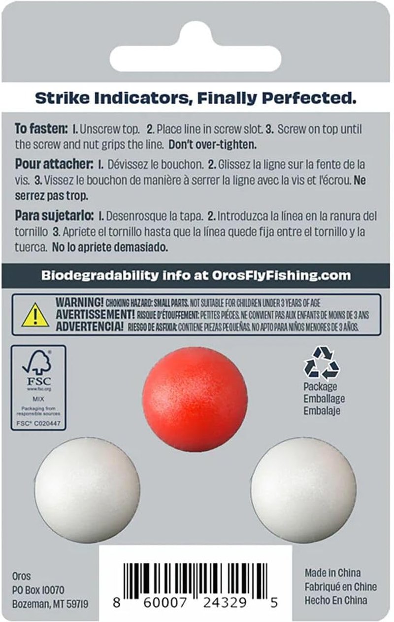 Oros Strike Indicators - Precision Fishing Strike Detection Tools | Durable Design for Anglers