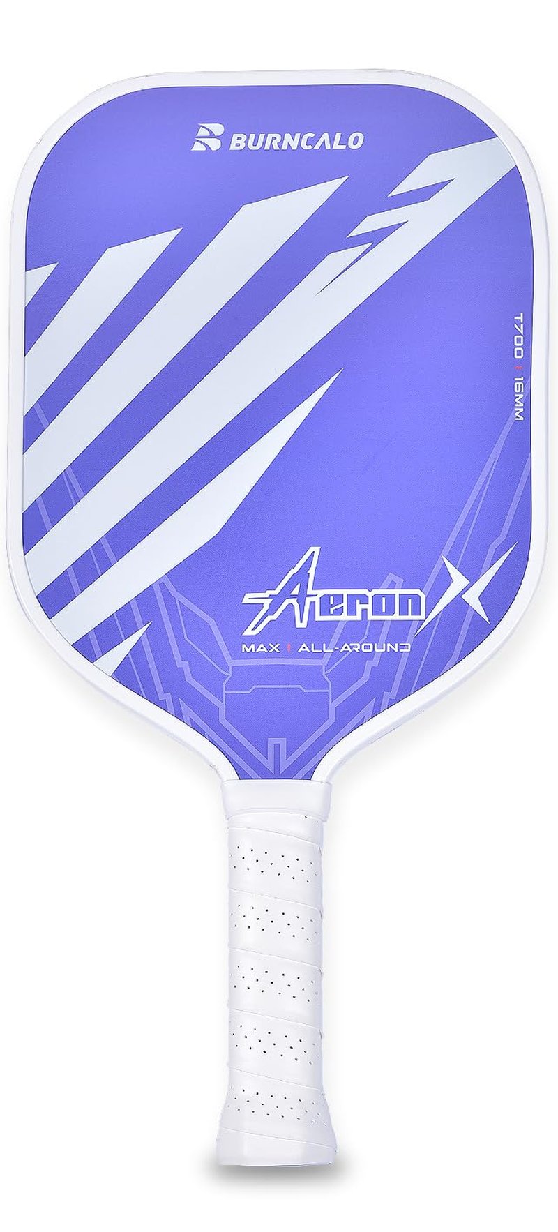 Carbon Fiber Pickleball Paddle – 16mm Poly Core, Lightweight Power Paddle with Textured Surface for Spin & Precision, Designed for Men and Competitive Play (Pink)