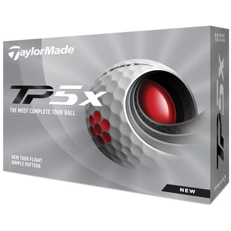 Taylormade TP5x Golf Balls 2021,One Size,White