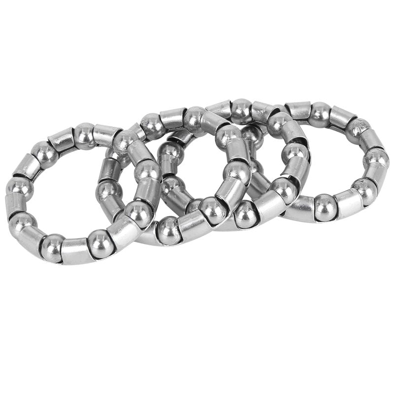 X AUTOHAUX 12pcs 44mm x 9 Ball Bearing Cages Crank Bearings Wheel Bearing Retainer for Bicycle