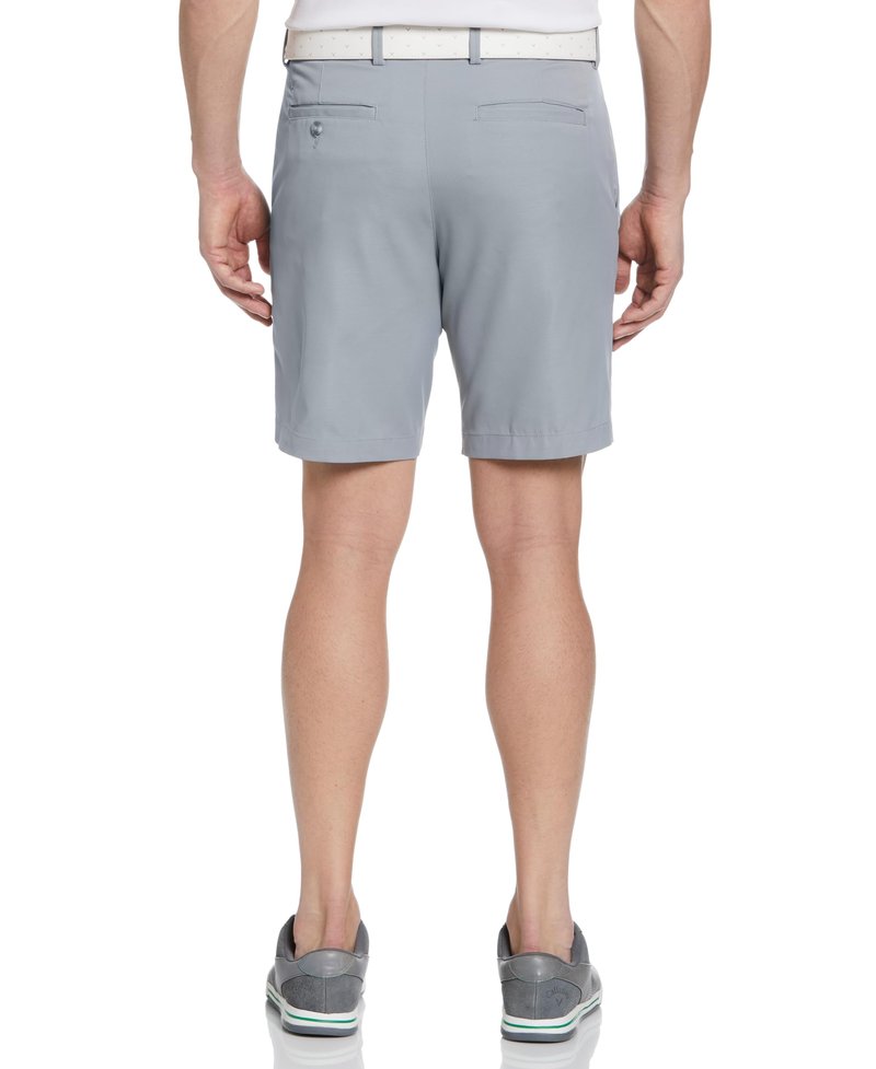 Callaway Men’s 9" Pro Spin Golf Shorts with Active Waistband, Stretch Fabric, Moisture-Wicking, UPF 50 Sun Protection, Sleet, 36