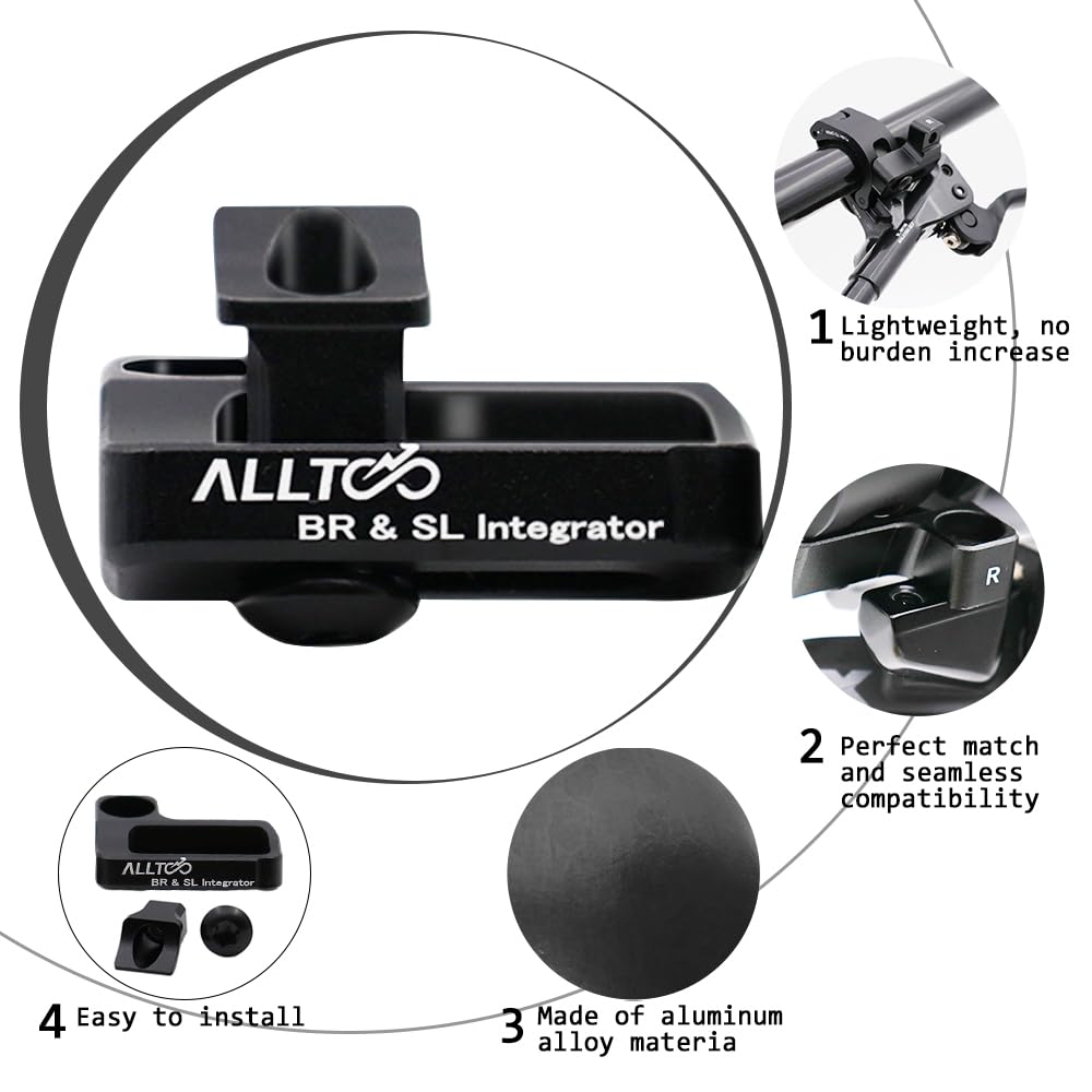 alltoo XTR/XT/SLX/DEORE Brake Integrated Shifter Adapter for SRAM Matchmaker Shifter Mounting to Shima0 I-Spec EV Brake (Right)