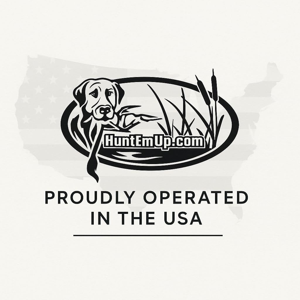 HuntEmUp 3" Canvas Dog Training Bumper – Retrieving Dummy for Retriever & Hunting Dog Training – Floating Water Dummy with Throw Rope – Mixed (6 Pack)
