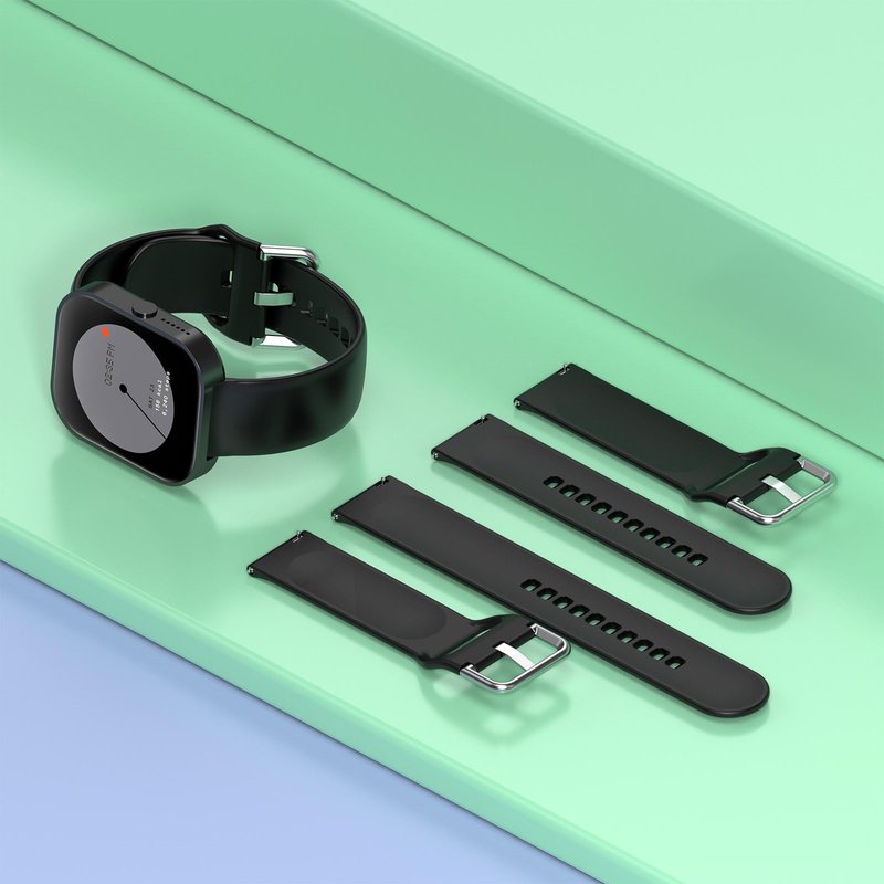 Bands for GloryFit P66 S66 Y66 Replacement Watch Strap, 22MM Silicone Quick Fit Wristband for NiUFFiT/Hendari/Ddidbi/Narcid/Popglory/Hvlgmrc/Ypaddbu/Azgqswr/Dotn/Nerunsa/Fempoin P66 S66 Y66 Smartwatch