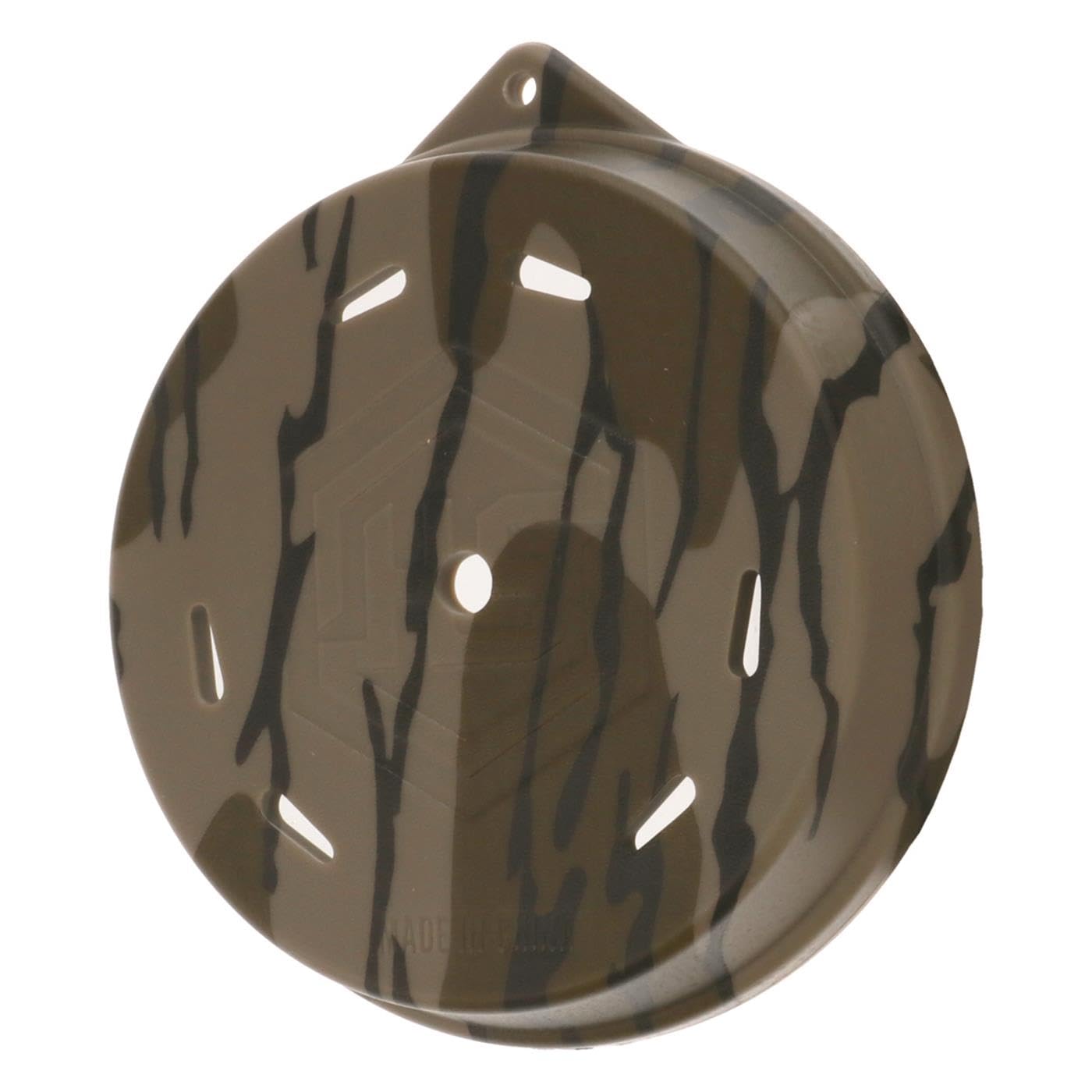 Hunters Specialties Camo Cutt'R Glass Mossy Oak Bottomland Pot Call - Realistic Turkey Vocals Pot Game Call