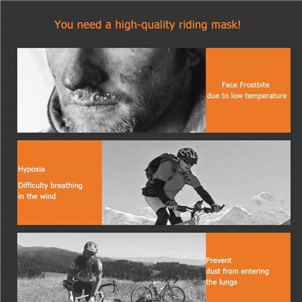 Balaclava Face Mask, Ski Mask for Men Women, Balaclava Face Mask, Black Ski Mask, Motorcycle Face Mask, Neck Gaiters for Men, UV Protector Motorcycle Ski Scarf