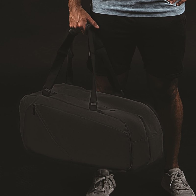 Athletico Tennis Bag and Racketball Bag - Tennis Bags for Women and Men to Hold Tennis Racket, Racquetball Racket, Pickleball Paddles and Other Equipment or Gear (Black)