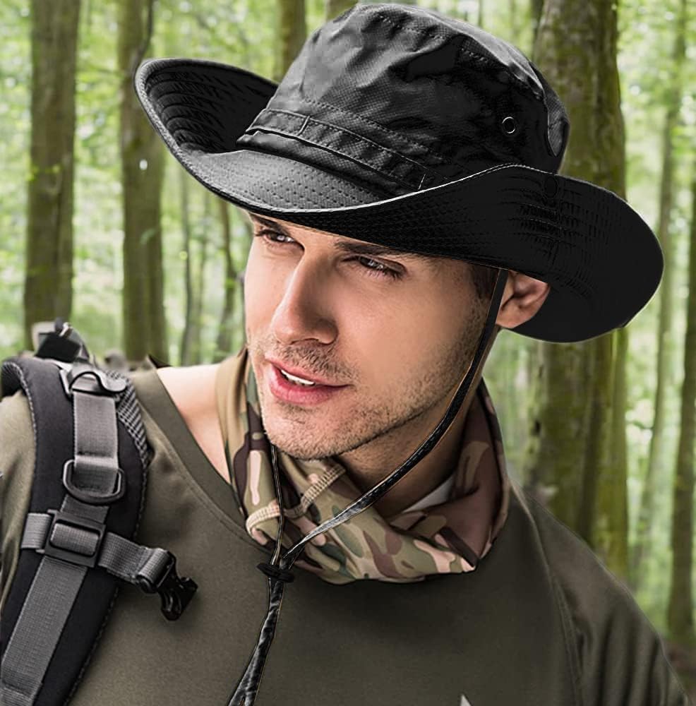 Sun Hats for Men & Women - UPF 50+ Foldable Bucket Hat for UV Protection | Ideal for Hiking, Beach & Safari