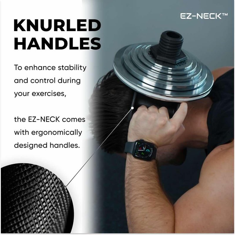 Kensui EZ-Neck PRO – Adjustable Plate Loaded Neck Trainer – 100lb Weight Capacity – Nylon Fiberglass Construction – Compatible with 2" Olympic Plates – for Posture Correction, MMA & Injury Prevention